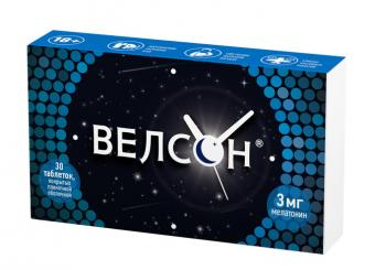 ВЕЛСОН табл. п/о плен. 3 мг №30