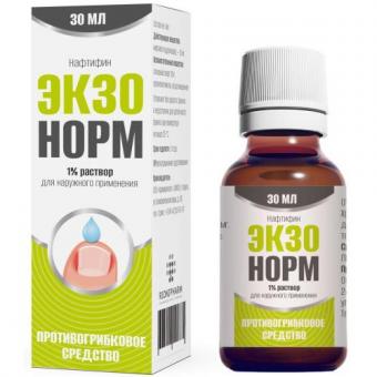 ЭКЗОНОРМ р-р наруж. 1% фл. 30 мл