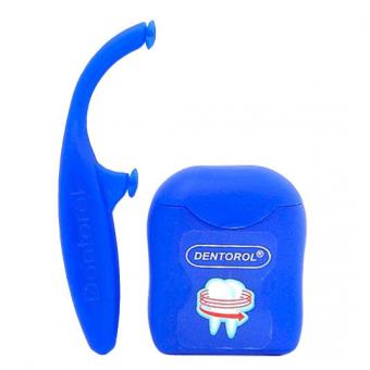 ДЕНТОРОЛ ЗУБНАЯ НИТЬ 65 м мята с держателем