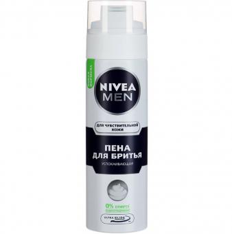 НИВЕЯ МЭН ПЕНА ДЛЯ БРИТЬЯ 200 мл успокаивающ. для чувствит. кожи
