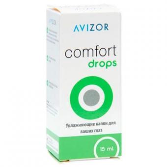 КАПЛИ СМАЗЫВАЮЩИЕ AVIZOR COMFORT DROPS 15 мл