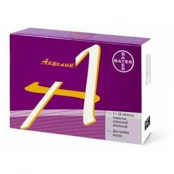 АНЖЕЛИК табл. п/о плен. 2+1 мг №84