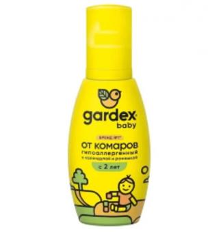 ГАРДЕКС БЕБИ СПРЕЙ ОТ КОМАРОВ 100 мл от 2 лет