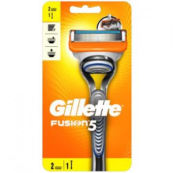 ЖИЛЛЕТТ (GILLETTE) FUSION СТАНОК 2 кассеты
