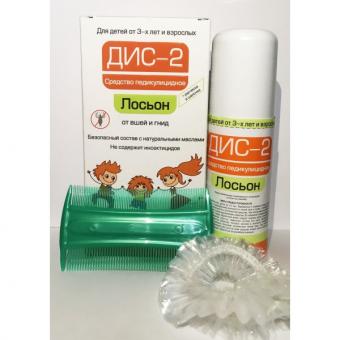 ДИС - 2 лосьон фл. 100 мл шапочка+расческа