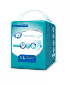 АЙДИ АНАФОРМ ПОДГУЗНИКИ-ТРУСЫ р.L №10