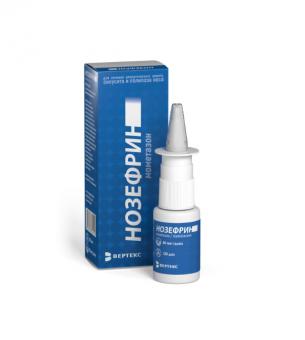НОЗЕФРИН спрей назал. 50 мкг/доза фл. 120 доз
