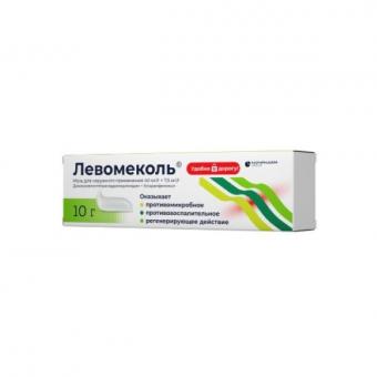 ЛЕВОМЕКОЛЬ НИЖФАРМ мазь 10 гр