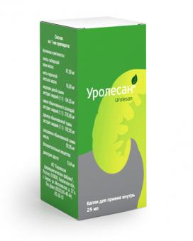 УРОЛЕСАН капли внутр. фл. 25 мл
