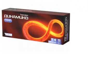 ДИНАМИКО ЛОНГ табл. п/о плен. 5 мг №14
