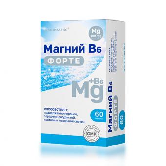 МАГНИЙ В6 ФОРТЕ ТМ табл. №60