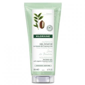 КЛОРАН (KLORANE)  ГЕЛЬ ДЛЯ ДУША 200 мл молочко бамбука