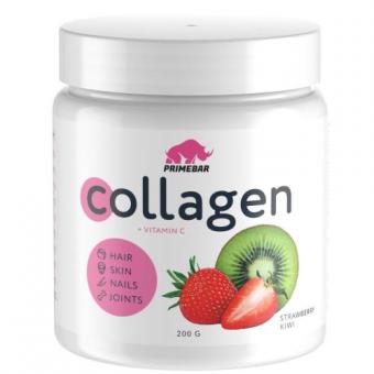 PRIMEBAR КОЛЛАГЕН пор д/приг.р-ра внутрь клубника/киви 200 гр