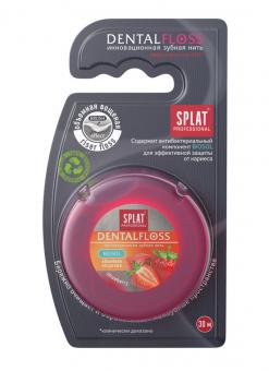 СПЛАТ ДЕНТАЛ ФЛОСС ЗУБНАЯ НИТЬ 30 м клубника
