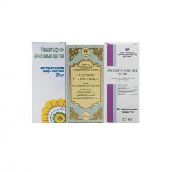НАШАТЫРНО-АНИСОВЫЕ КАПЛИ р-р внутр. фл. 25 мл