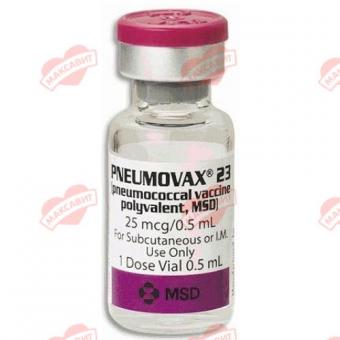 ВАКЦИНА ПНЕВМОВАКС 23 р-р д/инъекц. 0,5 мл/доза шприц 0,5 мл №1