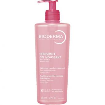 БИОДЕРМА (BIODERMA) СЕНСИБИО ГЕЛЬ ДЛЯ КОЖИ 500 мл очищающ.