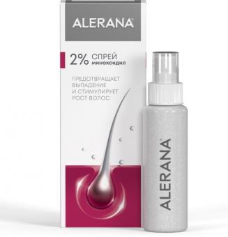 АЛЕРАНА спрей наруж. 2% фл. 60 мл