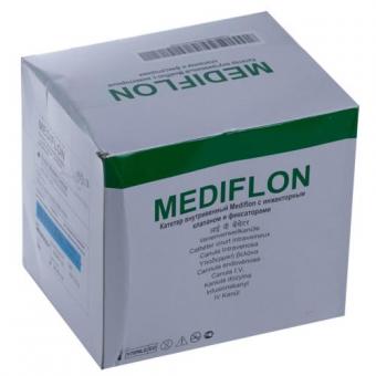 КАТЕТЕР ВНУТРИВЕННЫЙ MEDIFLON G22 №100