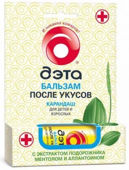 ДЭТА БАЛЬЗАМ ПОСЛЕ УКУСОВ 10 мл