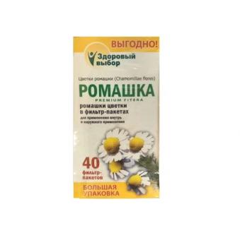 ФИТОЧАЙ РОМАШКА ЦВЕТКИ ф/п №40