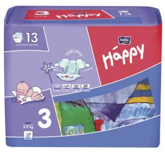 БЕЛЛА ХЕППИ ПОДГУЗНИКИ ДЕТСКИЕ 5-9 кг №13