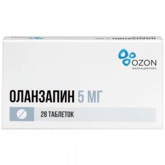 ОЛАНЗАПИН ОЗОН табл. дисперг. 5 мг №28