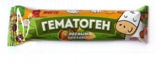 ГЕМАТОГЕН ФОРТЕ пастилки с лесным орехом 40 гр