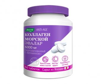 КОЛЛАГЕН МОРСКОЙ ЭВАЛАР табл. №60