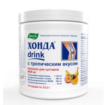 ХОНДА DRINK ЭВАЛАР пор д/приг.р-ра внутрь тропический вкус 232 гр