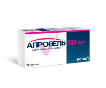 АПРОВЕЛЬ табл. п/о плен. 300 мг №28