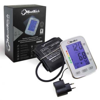 MEDITECH ПРИБОР (ТОНОМЕТР) ИЗМ. АРТ. ДАВЛЕНИЯ АВТОМАТ + АДАПТЕР МТ-50