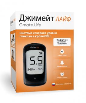 ДЖИМЕЙТ ЛАЙФ (GMATE LIFE) ГЛЮКОМЕТР GDH + тест-полоски №25