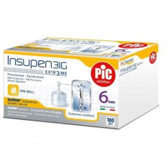 ИГЛА ДЛЯ ШПРИЦ-РУЧКИ INSUPEN G31 (0.25 х 6 мм) №100