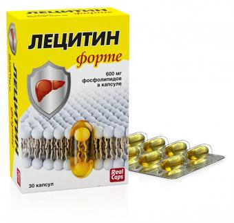 ЛЕЦИТИН ФОРТЕ капс. 1580 мг №30