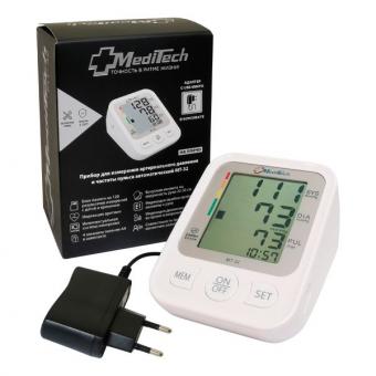 MEDITECH ПРИБОР (ТОНОМЕТР) ИЗМ. АРТ. ДАВЛЕНИЯ АВТОМАТ + АДАПТЕР МТ-32