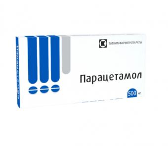 ПАРАЦЕТАМОЛ ТАТХИМФАРМ табл. 500 мг №30