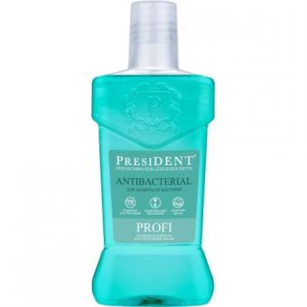 ПРЕЗИДЕНТ ПРОФИ ОПОЛАСКИВАТЕЛЬ ДЛЯ ПОЛОСТИ РТА 250 мл антибактериальный