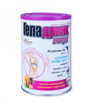 ГЕЛАДРИНК АРТРОДИЕТ пор. внутр. ананас 390 гр
