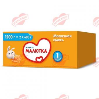 МАЛЮТКА СМЕСЬ СУХАЯ МОЛОЧНАЯ-1 1 200 гр