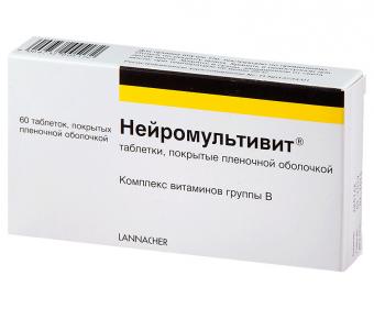 НЕЙРОМУЛЬТИВИТ табл. п/о №60