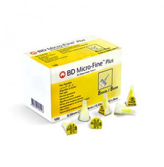 ИГЛА ДЛЯ ШПРИЦ-РУЧКИ МИКРО-ФАЙН ПЛЮС G30 (0.3 х 8 мм) №100