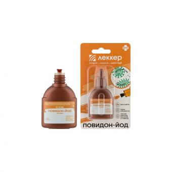 ЛЕККЕР ПОВИДОН-ЙОД раствор антисепт. фл. 20 мл