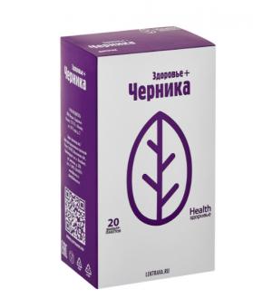 ФИТОЧАЙ ЗДОРОВЬЕ + черника ф/п №20