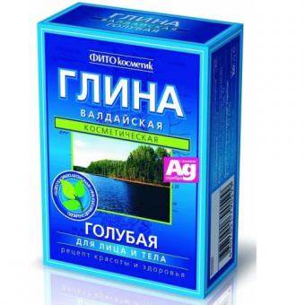 ФИТОКОСМЕТИК ГЛИНА ДЛЯ ЛИЦА И ТЕЛА 100 гр валдайская голубая