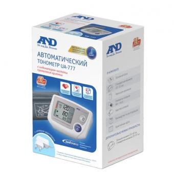 ЭЙ ЭНД ДИ (AND) ПРИБОР (ТОНОМЕТР) ИЗМ. АРТ. ДАВЛЕНИЯ АВТОМАТ + АДАПТЕР UA-777