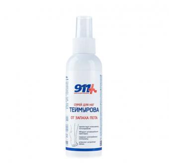 911 ТЕЙМУРОВА спрей наруж. для ног 75 мл