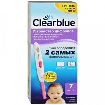 ТЕСТ НА ОВУЛЯЦИЮ КЛИАБЛУ (CLEARBLUE) DIGITAL №7