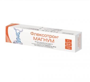 ФЛЕКСОТРОН МАГНУМ р-р д/внутрисуставного введ. шприц 30 мг/мл 3 мл №1