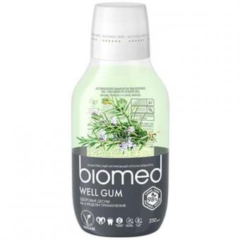 БИОМЕД (BIOMED) WELL GUM ОПОЛАСКИВАТЕЛЬ ДЛЯ ПОЛОСТИ РТА 250 мл комплексный